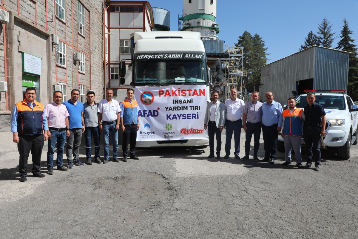 KAYSERİ ŞEKER’DEN PAKİSTAN’A DOST ELİ