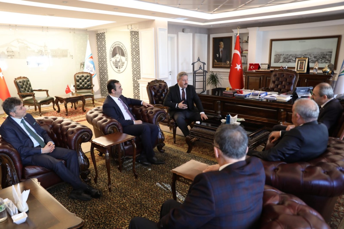 Başkan Dr. Palancıoğlu: “KAYSERİ'NİN TİCARET VE EKONOMİSİ İÇİN İŞBİRLİĞİ İÇİNDE ÇALIŞMAYA DEVAM EDECEĞİZ”