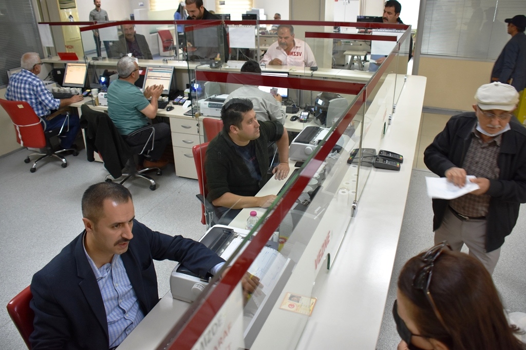 KOCASİNAN BELEDİYESİ’NDE HAFTA SONU VERGİ MESAİSİ SÜRÜYOR