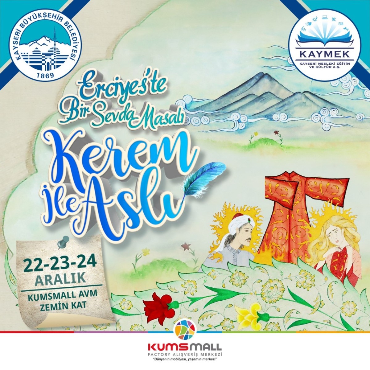 KEREM İLE ASLI KUMSMALL’DA
