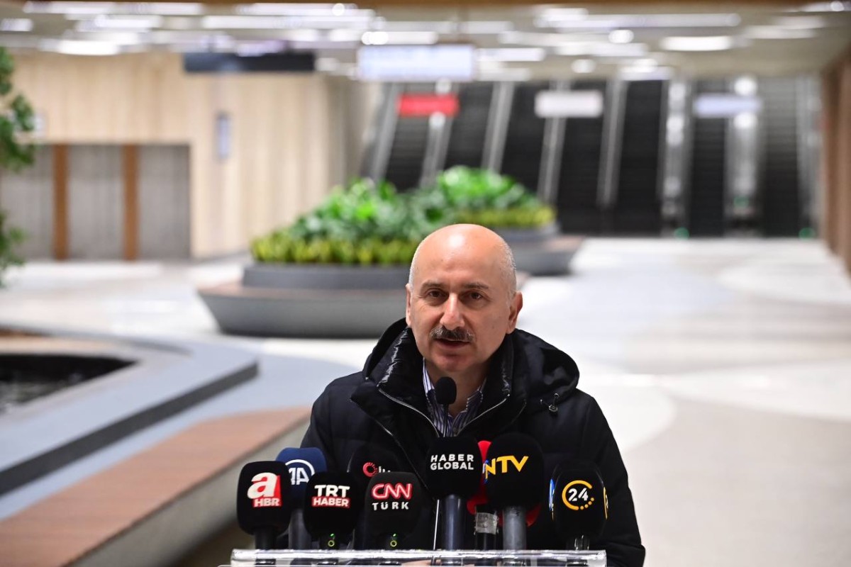 BAKAN KARAİSMAİLOĞLU: KAĞITHANE-İSTANBUL HAVALİMANI METRO HATTINDA GERİ SAYIM BAŞLADI
