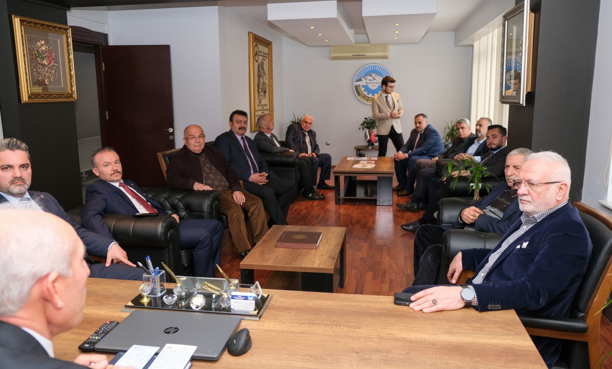  Elitaş ve Üzüm’den KESOB’a ziyaret