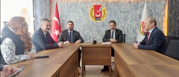 ABDULLAH İLKER SUNGUR’DAN KGC’YE ZİYARET..