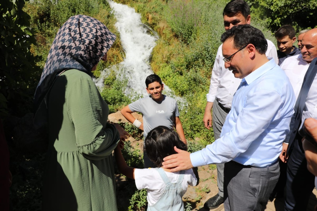 Vali Gökmen Çiçek, Şelaleler Diyarı Yahyalı’da