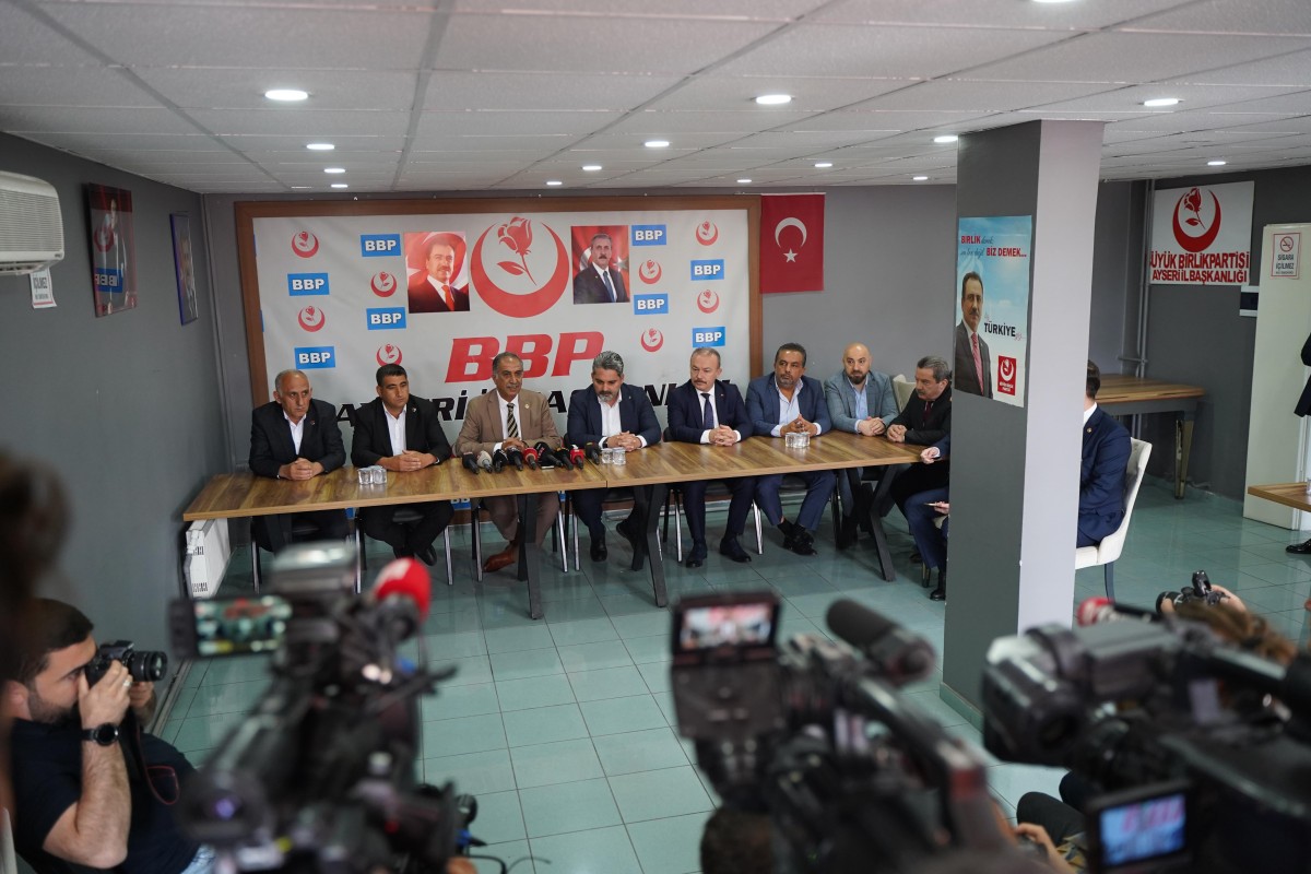 BBP Pınarbaşı’nda Cumhur İttifakını Destekleme Kararı Aldı