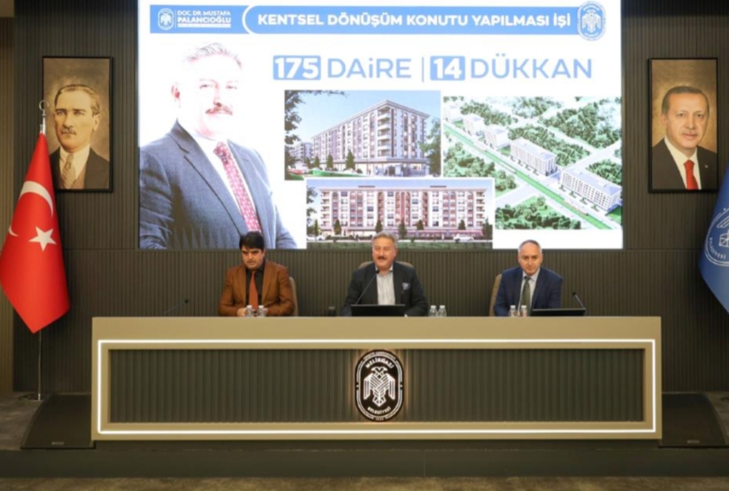 MELİKGAZİ BELEDİYESİ, KENTSEL DÖNÜŞÜM ÇALIŞMALARINA  TAM GAZ DEVAM EDİYOR