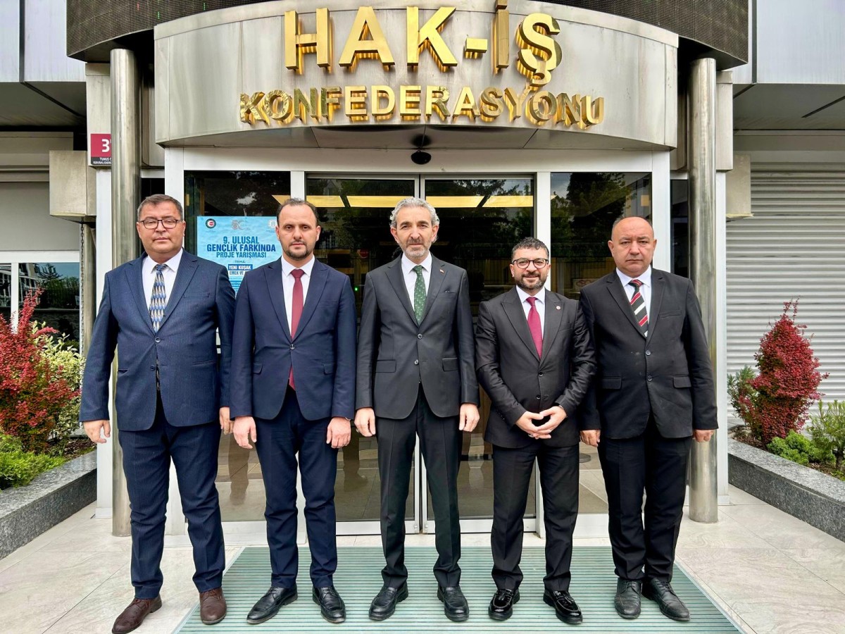 Başkan Navruz'dan Genel Başkan Arslan'a ziyaret 