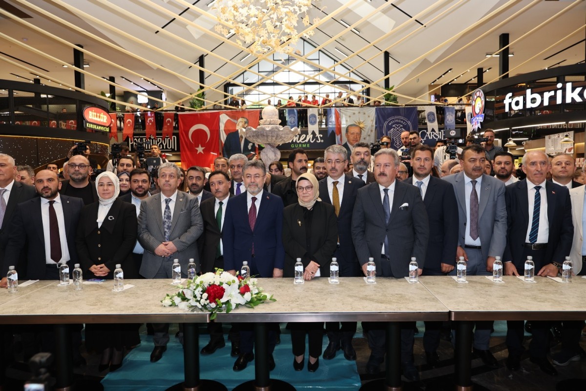 ÇARŞI MELİKGAZİ, TARIM VE ORMAN BAKANI İBRAHİM YUMAKLI’NIN KATILIMIYLA RESMEN AÇILDI