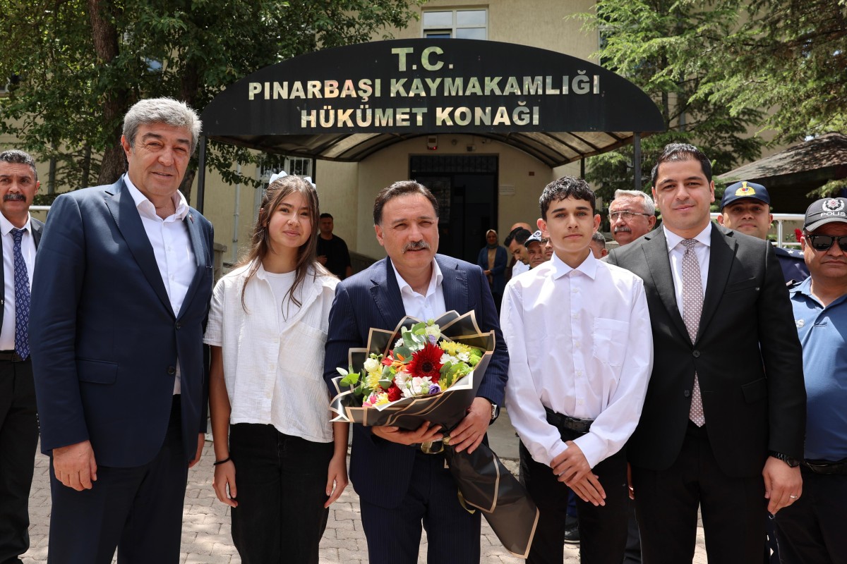 Vali Çiçek, Pınarbaşı İlçesinde İnceleme ve Değerlendirmelerde Bulundu