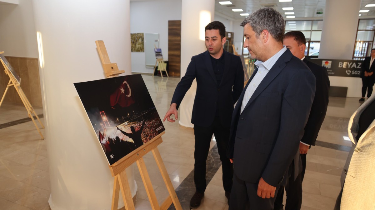 Kapadokya Alan Başkanlığında 15 Temmuz Fotoğraf Sergisi açıldı 