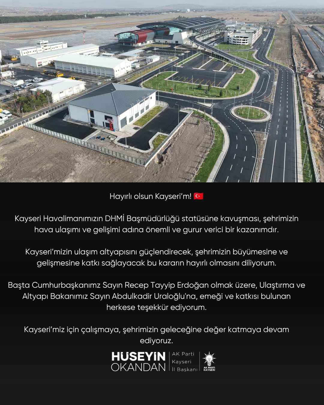 Müjdeli haberi Başkan Okandan verdi