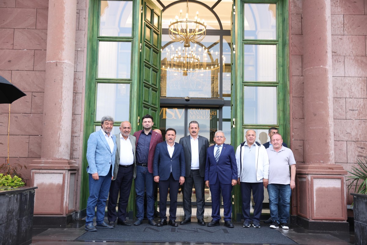 Kayserispor, misafir takım yöneticilerini ağırladı