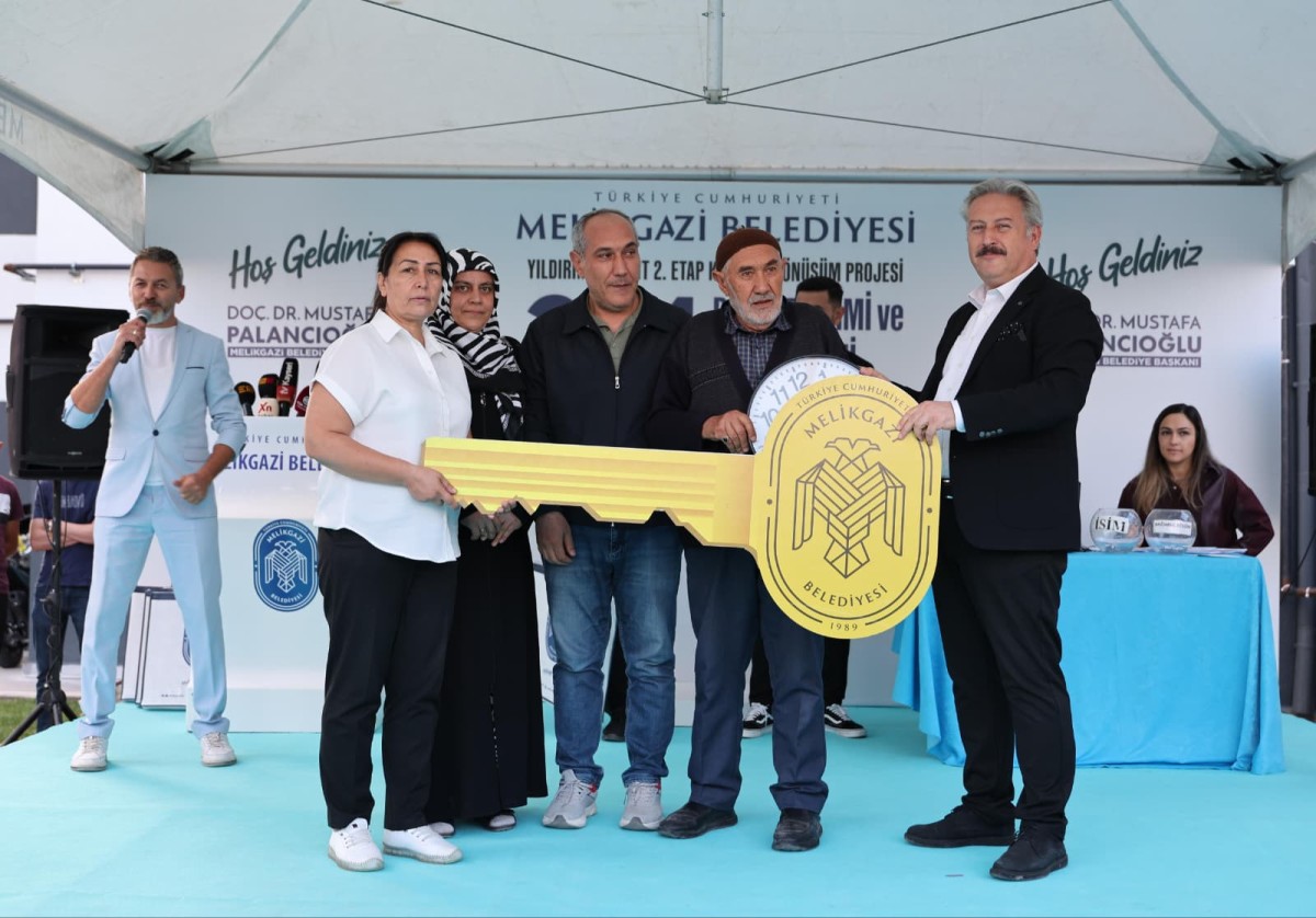 MELİKGAZİ BELEDİYESİ’NDEN BİR KENTSEL DÖNÜŞÜM BAŞARISI DAHA…