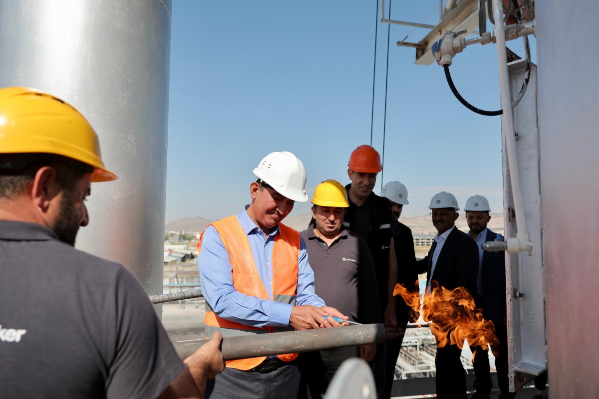 KAYSERİ ŞEKER’DE 72. KAMPANYA DÖNEMİNİN İLK ATEŞİ YAKILDI
