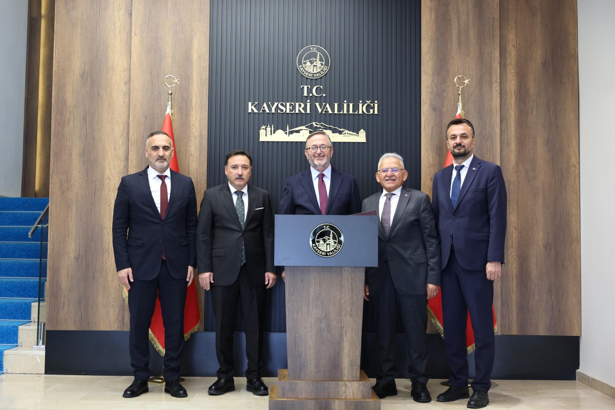 Kültür ve Turizm Bakan Yardımcısı Dr. Coşkun Yılmaz’dan Vali Çiçek’e Ziyaret