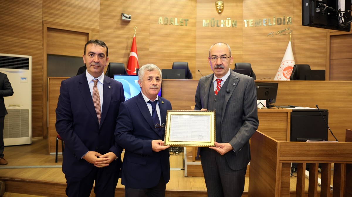 KTO BAŞKANI ÖMER GÜLSOY TÖRENLE MAZBATASINI ALDI