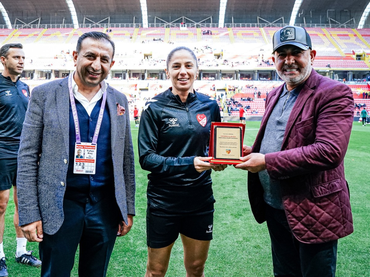 Kayserispor'dan anlamlı jest