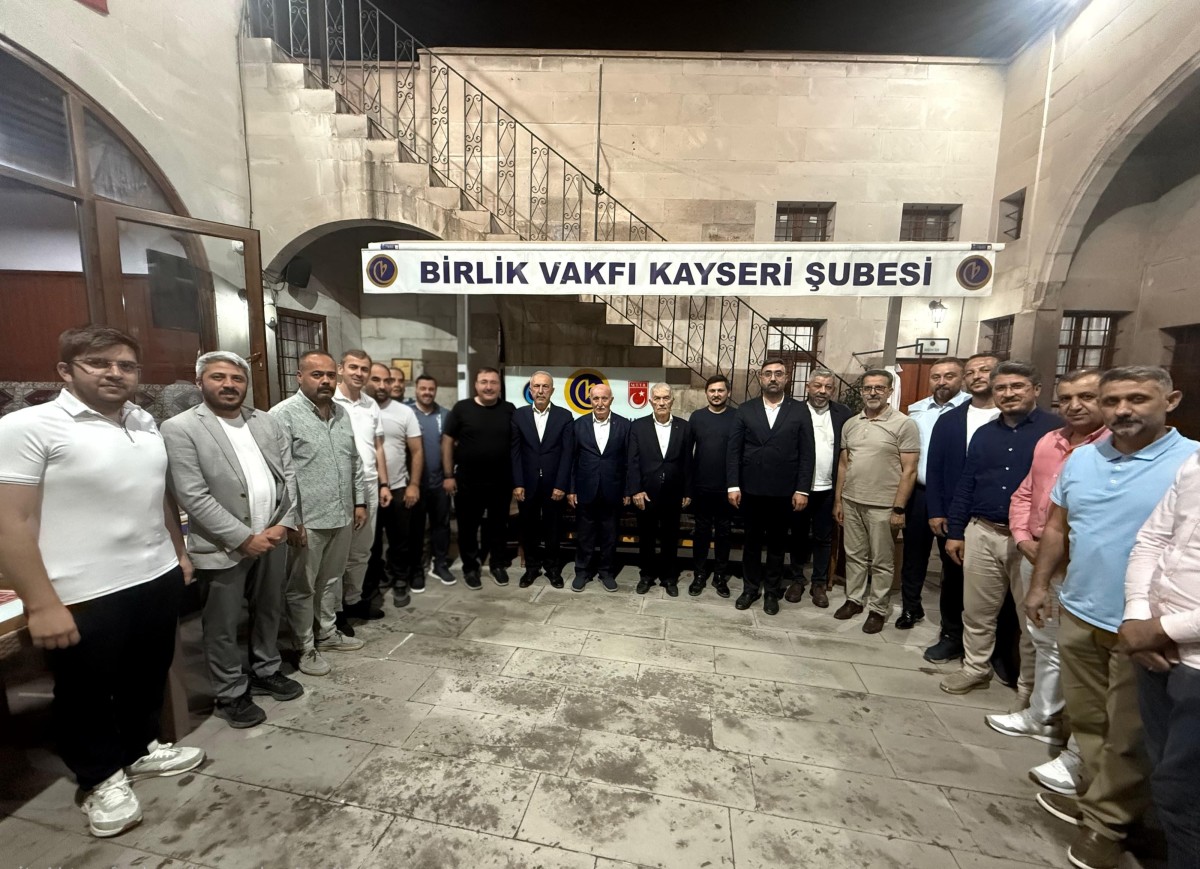 BİRLİK VAKFI GENEL MERKEZ’İNDEN KAYSERİ ŞUBESİNE ÖVGÜ DOLU ZİYARET