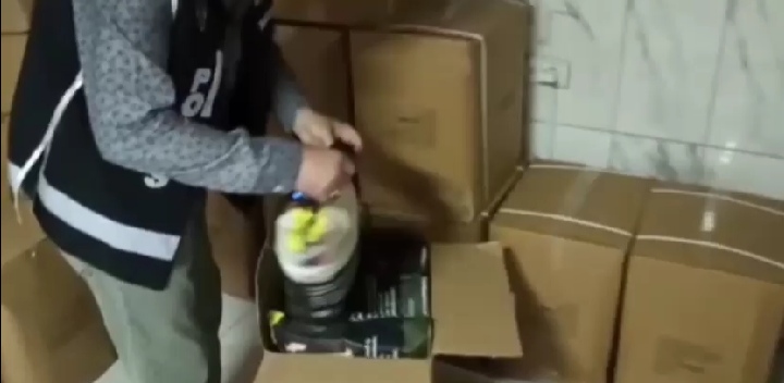 Kayseri KOM Sahte Bandrollü Tütün Operasyonu Yaptı